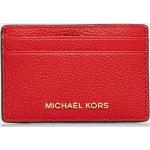 Dámske Designer Púzdra na karty Michael Kors Michael Kors MICHAEL červenej farby v zľave 