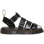 Dámske Kožené sandále Dr. Martens čiernej farby zo syntetiky vo veľkosti 45 v zľave na leto 