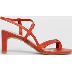 Kožené sandále Vagabond LUISA červená farba