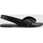 Dámske Kožené sandále Vagabond Vagabond čiernej farby zo syntetiky vo veľkosti 41 na leto 