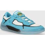 Pánska Skate obuv DC Shoes modrej farby zo semišu vo veľkosti 46 Zľava 