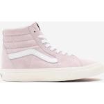 Dámska Skate obuv Vans SK8-Hi ružovej farby zo semišu vo veľkosti 36 