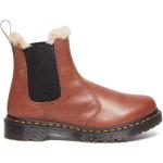 Dámske Členkové topánky Dr. Martens 2976 hnedej farby z kože vo veľkosti 41 na zimu 