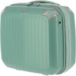 Malé cestovné kufre Travelite zelenej farby v modernom štýle na zips vnútorný organizér objem 20 l 