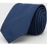 Pánske Designer Kravaty HUGO BOSS BOSS modrej farby z polyesteru Onesize udržateľná móda 