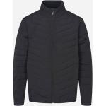 Pánske Zimné bundy Kronstadt čiernej farby z polyesteru technológia Oeko-tex na zips udržateľná móda 