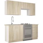Kuchynské zostavy Kondela bielej farby z dubového dreva v zľave 