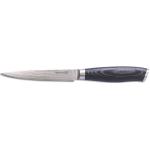 Japonské nože oceľovo šedej farby z damaškovej ocele 