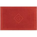 Rohože Gant červenej farby z bavlny ekologicky udržateľné 