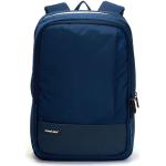 Pánske Školské batohy modrej farby v modernom štýle z nylonu na zips 