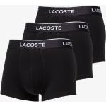 LACOSTE 3Pack Casual Cotton Stretch Boxers čierne S