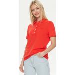 Dámska Letná móda Lacoste červenej farby z bavlny vo veľkosti L 