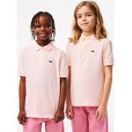 Detské tričká Lacoste ružovej farby z bavlny v zľave 