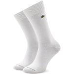 Dámske Ponožky Lacoste bielej farby z bavlny 
