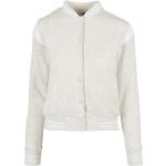 Ladies Inset College Sweat Jacket - lightgrey/white 5XL