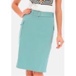 Dámske Mini sukne tyrkysovej farby z bavlny vo veľkosti XL v zľave 