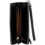Dámske Kožené peňaženky Lagen čiernej farby v elegantnom štýle 