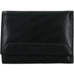 Dámske Kožené peňaženky Lagen čiernej farby v modernom štýle 