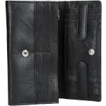 Dámske Kožené peňaženky Lagen čiernej farby v elegantnom štýle 