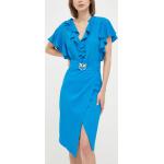 Dámske Midi sukne PINKO modrej farby vo veľkosti S s dĺžkou: Pod kolená 
