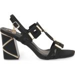 Dámske Sandále Laura Biagiotti čiernej farby vo veľkosti 40 na leto 