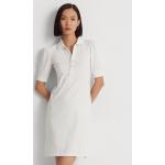 Dámske Designer Denné šaty Ralph Lauren bielej farby vo veľkosti XXL v zľave 