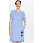 Dámske Designer Denné šaty Ralph Lauren modrej farby zo syntetiky vo veľkosti XS v zľave 