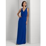 Dámske Designer Spoločenské šaty Ralph Lauren modrej farby vo veľkosti XS v zľave 