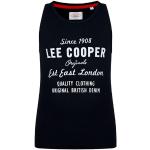 Pánska Jesenná móda Lee Cooper čiernej farby z bavlny s okrúhlym výstrihom bez rukávov 