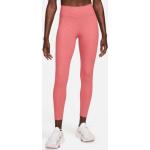 Dámske Legíny s vysokým pásom Nike Dri-Fit ružovej farby z polyesteru vo veľkosti XS vysoký pás 