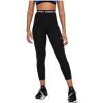 Dámske Legíny s vysokým pásom Nike Pro čiernej farby z polyesteru vo veľkosti XS vysoký pás 