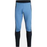 Pánske Športové nohavice Peak Performance nepremokavé modrej farby technológia Gore tex na zips 