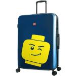 Detské Veľké cestovné kufre Lego námornícky modrej farby integrovaný zámok objem 100 l 