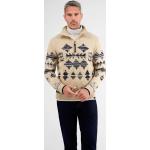 Nová kolekcia: Pánske Pletené svetre rozopínacie Lerros béžovej farby v retro štýle z bavlny technológia Oeko-tex na zips na zimu udržateľná móda 