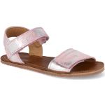 Nová kolekcia: Dámske Barefoot topánky BIO ružovej farby zo zamatu na leto 