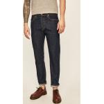 Pánske Straight Fit jeans LEVI´S 501 tmavo modrej farby regular z bavlny so šírkou 36 s dĺžkou 34 v zľave 