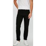 Pánske Slim Fit jeans LEVI´S čiernej farby regular z bavlny so šírkou 36 s dĺžkou 36 zúžené 