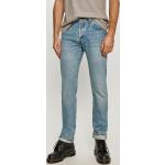 Pánske Straight Fit jeans LEVI´S 510 modrej farby regular z denimu so šírkou 30 s dĺžkou 32 