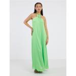 Dámske Dlhé šaty ONLY Rikka svetlo zelenej farby z polyesteru bez rukávov s dĺžkou: Maxi v zľave - vysoká postava udržateľná móda 
