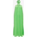 Dámske Dlhé šaty ONLY Rikka svetlo zelenej farby z polyesteru bez rukávov s dĺžkou: Maxi v zľave - vysoká postava udržateľná móda 