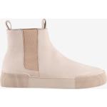 Light Pink Women's Suede Ankle Boots Högl Uptown - Women