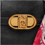 Dámske Kožené kabelky Liu Jo čiernej farby z koženky v zľave 