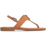 Dámske Kožené sandále Liu Jo hnedej farby vo veľkosti 35 na leto 