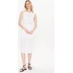 Dámske Úpletové šaty LIVIANA CONTI bielej farby zo syntetiky vo veľkosti XL v zľave 
