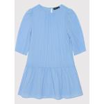 Dievčenské šaty modrej farby zo syntetiky do 12 rokov v zľave 