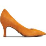 Dámske Lodičky Tamaris oranžovej farby v elegantnom štýle vo veľkosti 37 na jar 