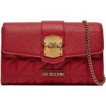 Dámske Designer Luxusné kabelky Moschino Love Moschino červenej farby v zľave 