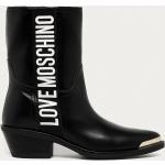 Love Moschino - Kožené kovbojské topánky