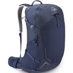Dámske Športové batohy Lowe Alpine modrej farby odvetrávanie chrbat sieťkou 
