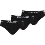 Pánske Slipy Lyle & Scott čiernej farby z bavlny v zľave 